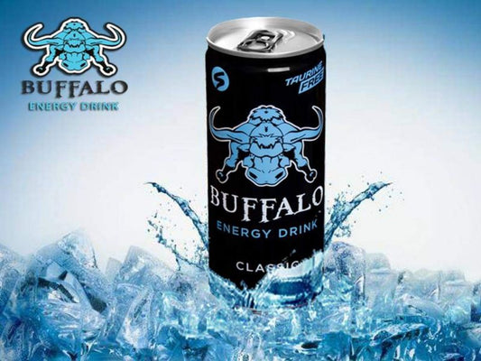 Buffalo Taurine Free Vegan Classic Energy Drink, 250ml